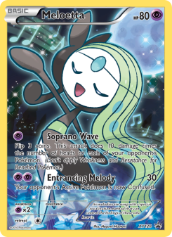 Meloetta - pokemon TCG Card