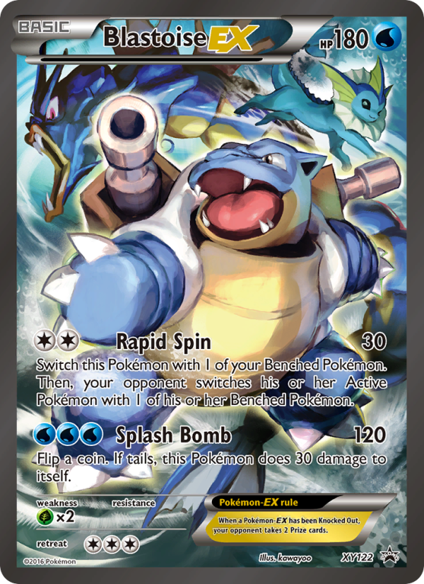 Blastoise EX - Pokémon TCG Card