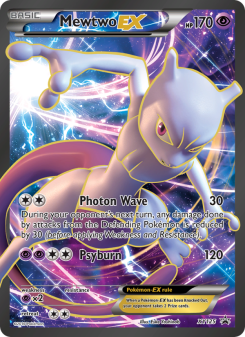 Mewtwo EX - pokemon TCG Card