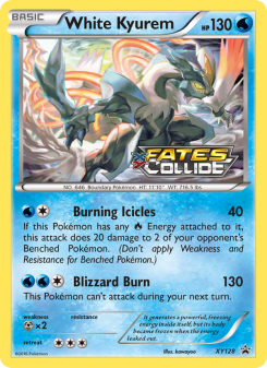 White Kyurem - pokemon TCG Card