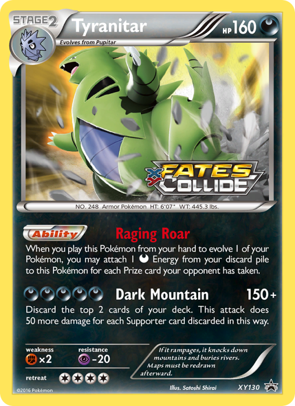 Tyranitar - Pokémon TCG Card