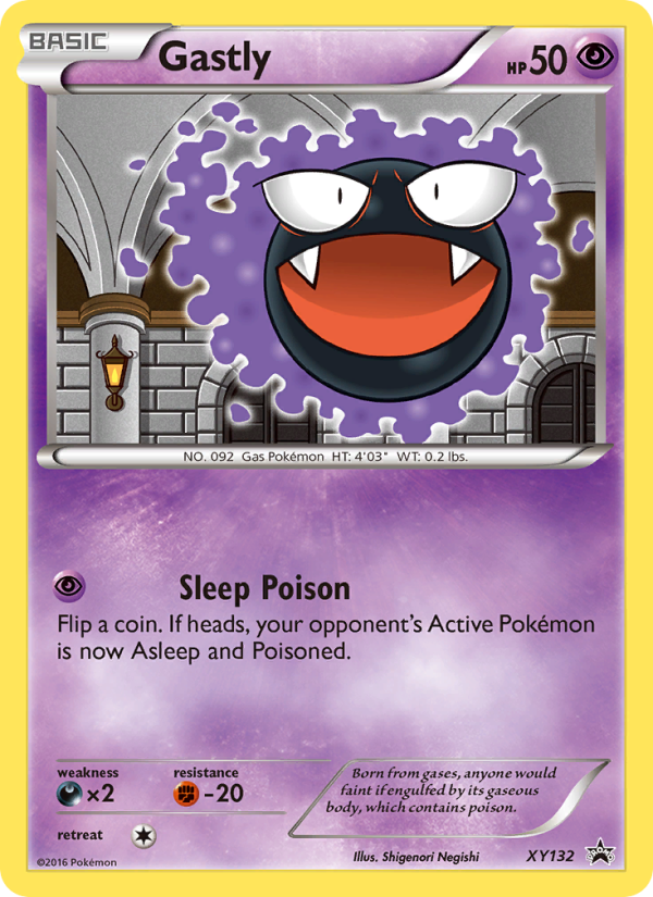 Gastly - Pokémon TCG Card