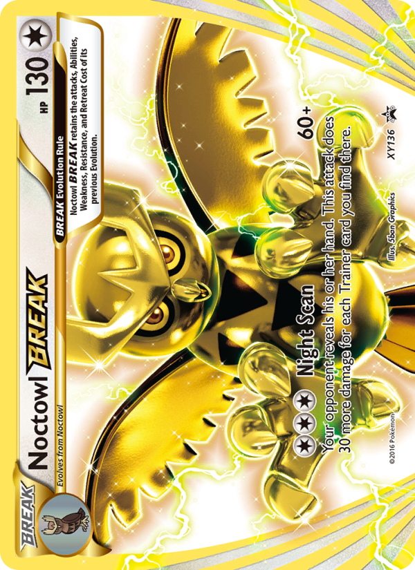 Noctowl BREAK - Pokémon TCG Card