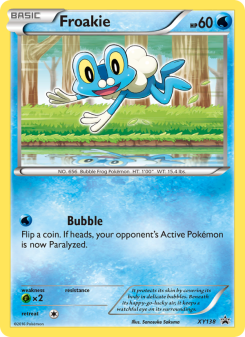 Froakie - pokemon TCG Card