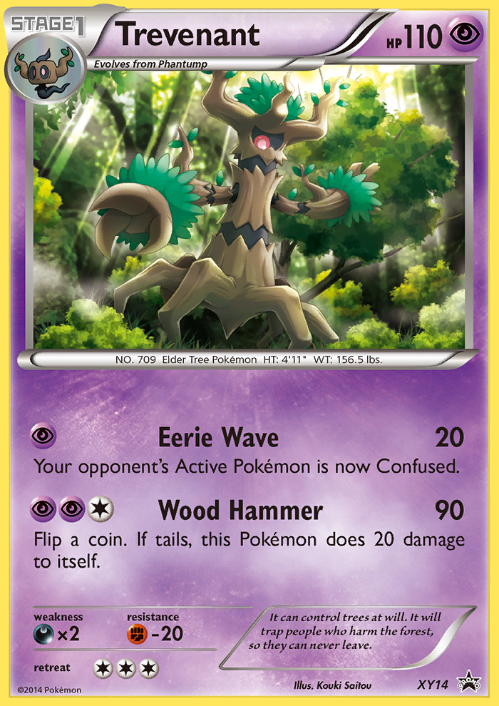 Trevenant - Pokémon TCG Card