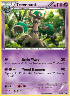 Trevenant - pokemon TCG Card