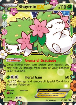 Shaymin EX - pokemon TCG Card