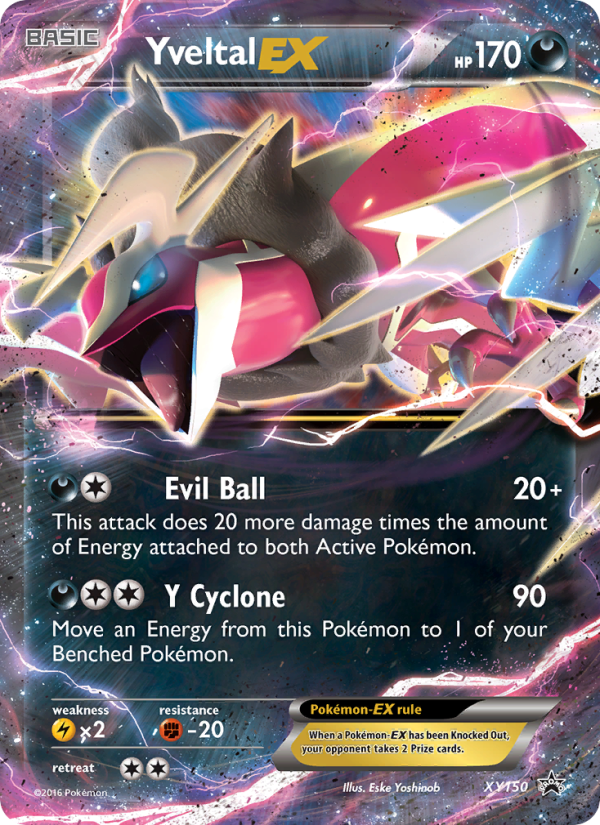 Yveltal EX - Pokémon TCG Card