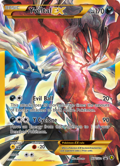 Yveltal-EX - pokemon TCG Card
