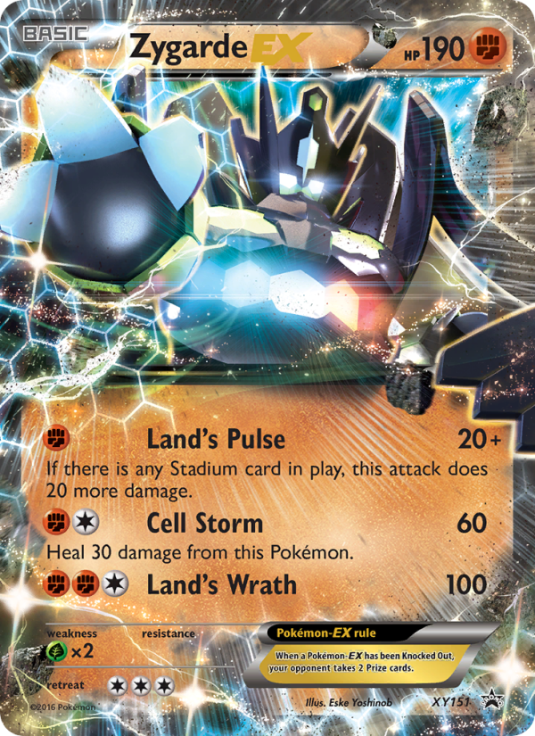 Zygarde EX - Pokémon TCG Card