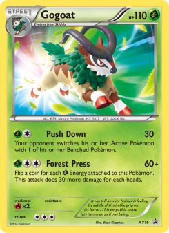 Gogoat - pokemon TCG Card