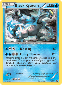 Black Kyurem - pokemon TCG Card