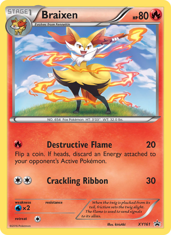 Braixen - Pokémon TCG Card