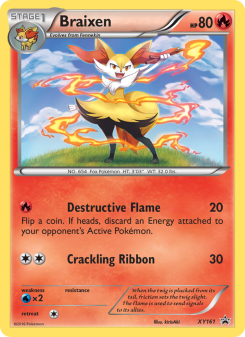 Braixen - pokemon TCG Card