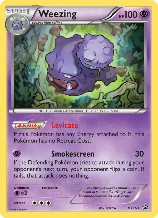 Weezing - Pokémon TCG Card