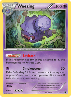 Weezing - pokemon TCG Card