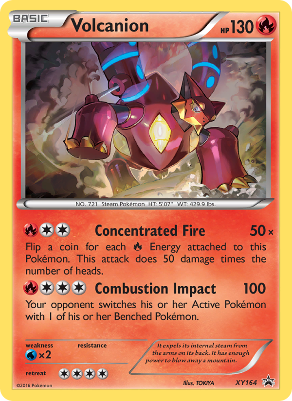 Volcanion - Pokémon TCG Card