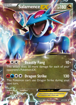 Salamence EX - pokemon TCG Card