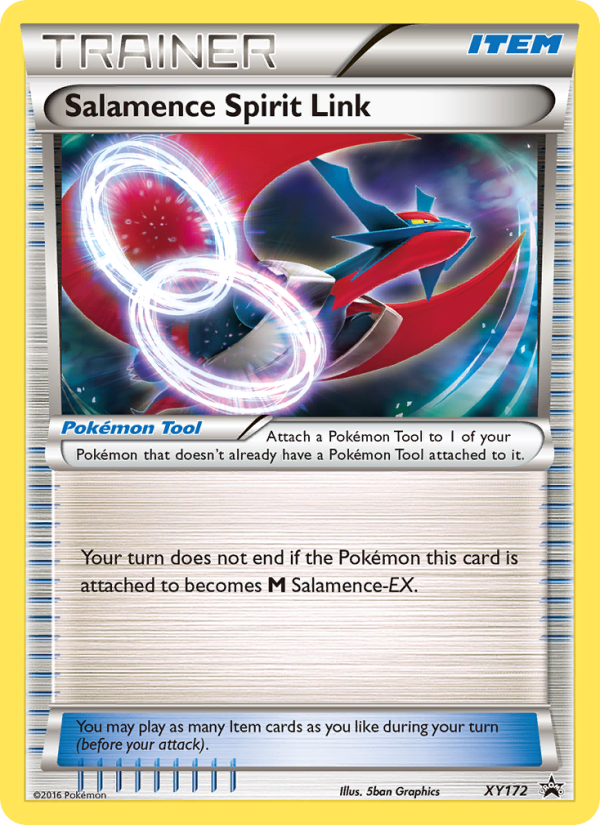 Salamence Spirit Link - Pokémon TCG Card