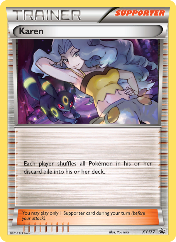 Karen - Pokémon TCG Card