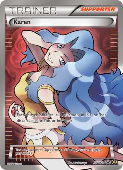 Karen - pokemon TCG Card