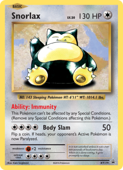 Snorlax - pokemon TCG Card