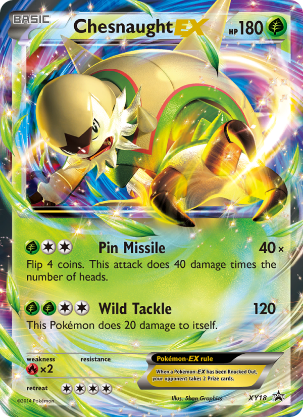 Chesnaught EX - Pokémon TCG Card