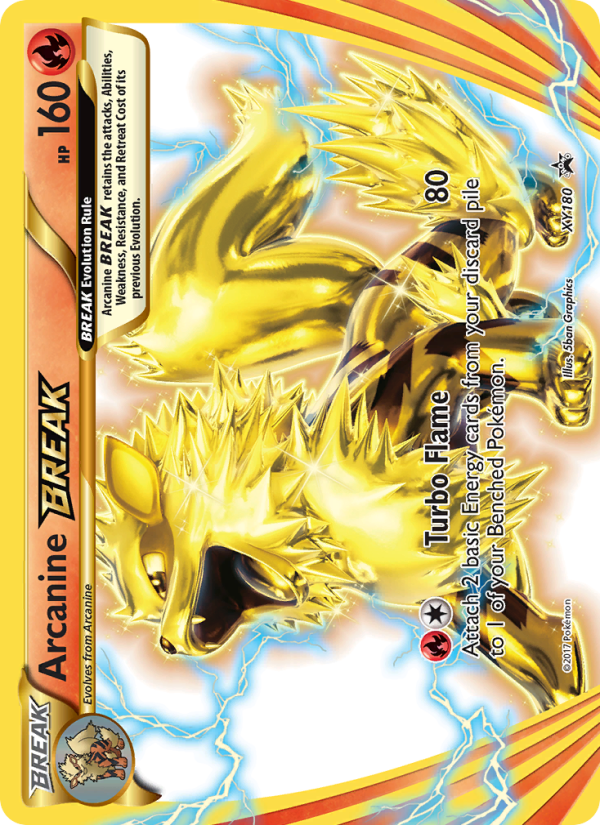 Arcanine BREAK - Pokémon TCG Card