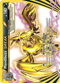 Mandibuzz BREAK - pokemon TCG Card