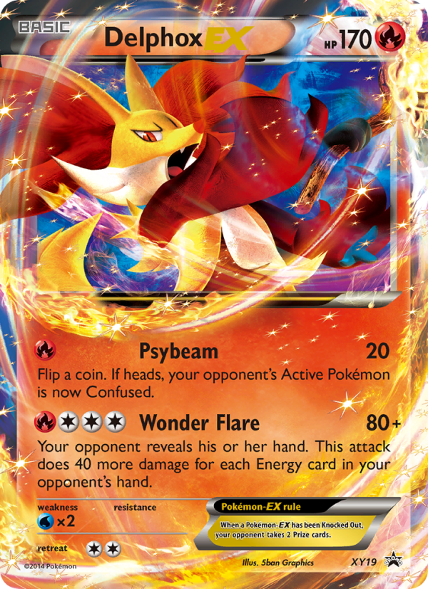 Delphox EX - Pokémon TCG Card
