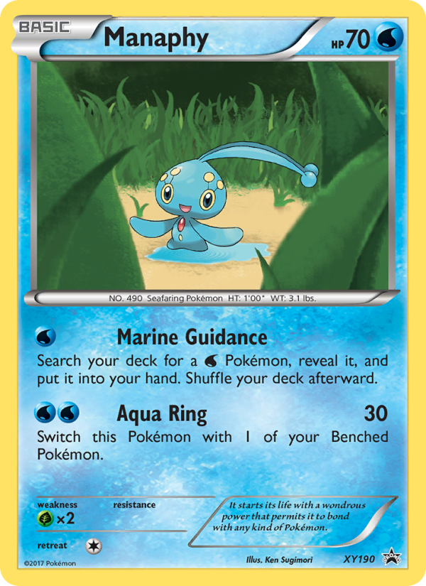 Manaphy - Pokémon TCG Card