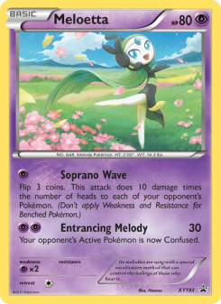 Meloetta - pokemon TCG Card