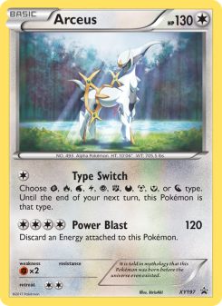Arceus - pokemon TCG Card
