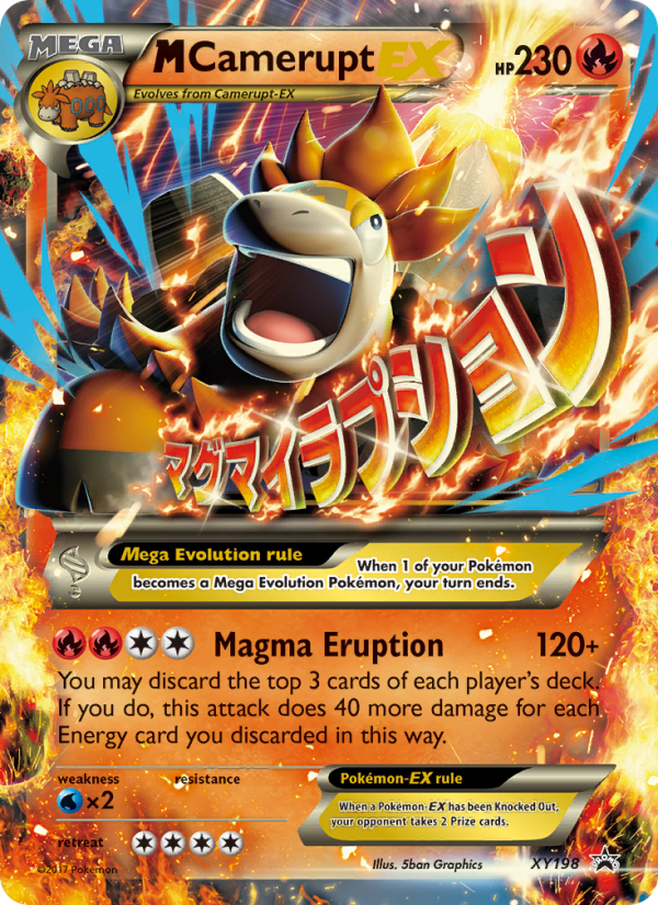 M Camerupt-EX - Pokémon TCG Card