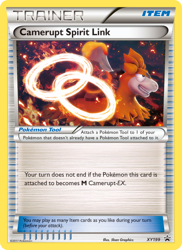 Camerupt Spirit Link - Pokémon TCG Card