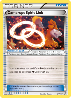 Camerupt Spirit Link - pokemon TCG Card