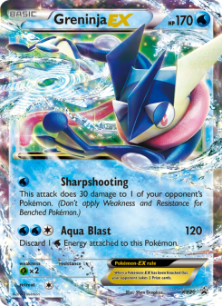 Greninja EX - pokemon TCG Card