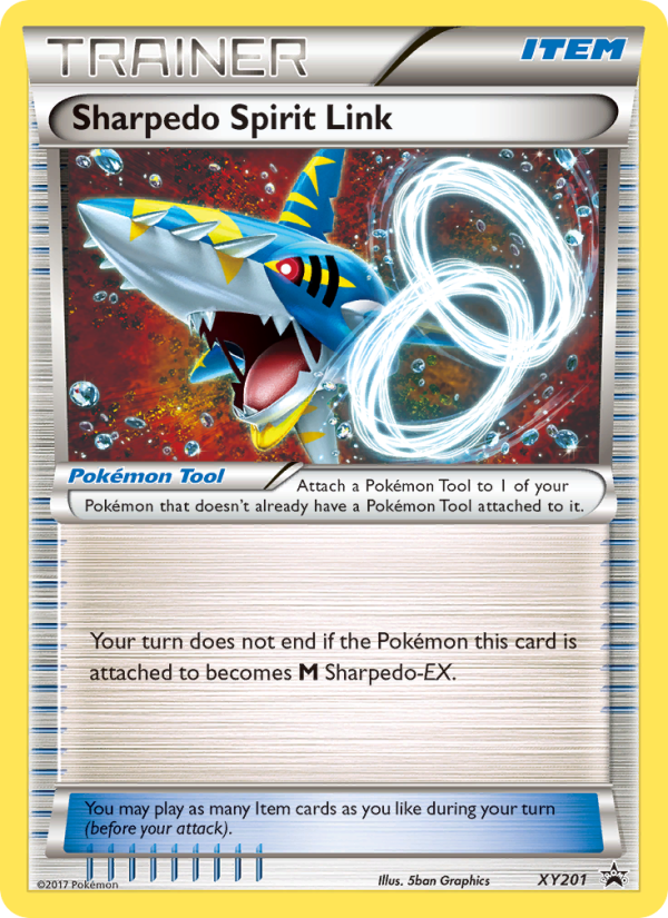Sharpedo Spirit Link - Pokémon TCG Card