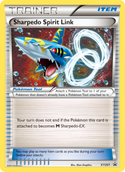 Sharpedo Spirit Link - pokemon TCG Card