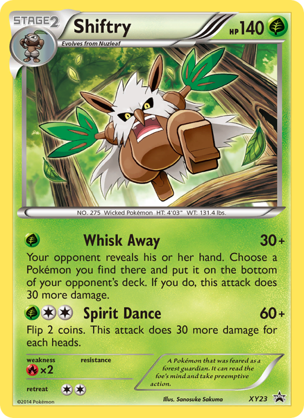 Shiftry - Pokémon TCG Card