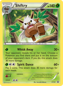 Shiftry - pokemon TCG Card