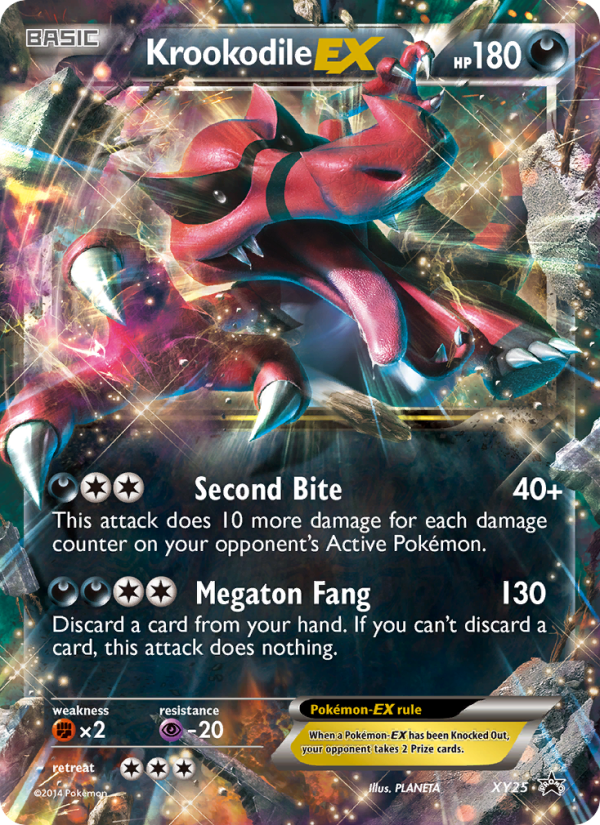 Krookodile EX - Pokémon TCG Card