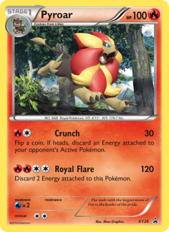 Pyroar - pokemon TCG Card