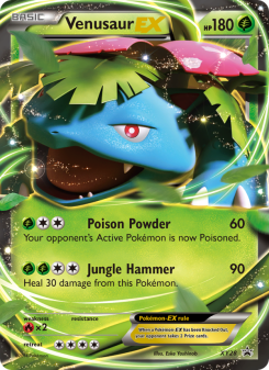 Venusaur EX - pokemon TCG Card