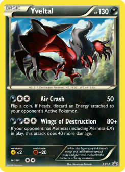 Yveltal - pokemon TCG Card