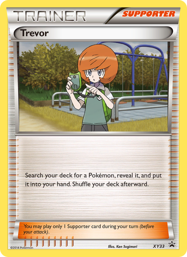 Trevor - Pokémon TCG Card