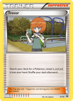 Trevor - pokemon TCG Card