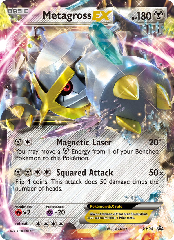 Metagross EX - Pokémon TCG Card