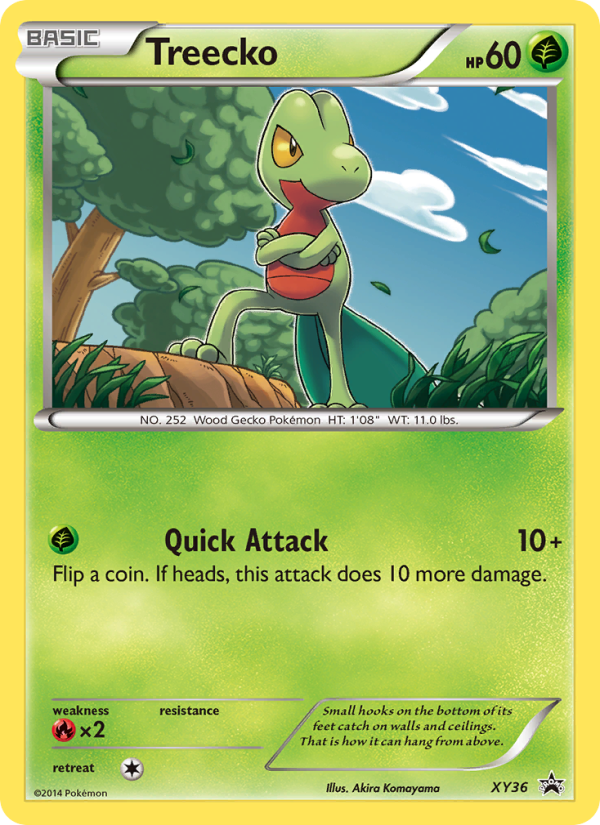 Treecko - Pokémon TCG Card