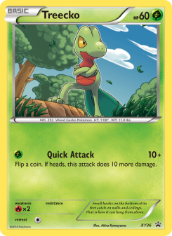 Treecko - pokemon TCG Card